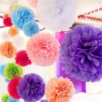 pompon di tovaglioli di carta