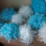pompon da tovaglioli di design