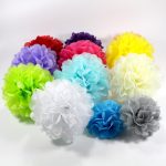 idee di design per pompon con tovaglioli di design