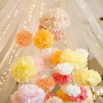 pompon da idee di tovaglioli di design per decorazioni