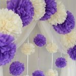 Pompon da idee per tovaglioli di design