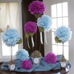 pompon da tovaglioli di design per interni