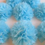 pompon da idee decorative per tovaglioli di design