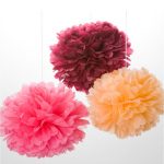 pompon da tovaglioli di design foto