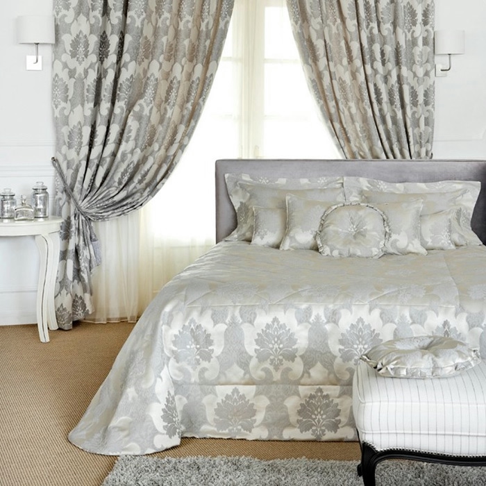 tende jacquard per camera da letto