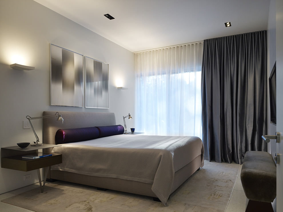 foto di design per cucire tende per la camera da letto