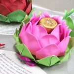foto di fiori di loto da tovaglioli