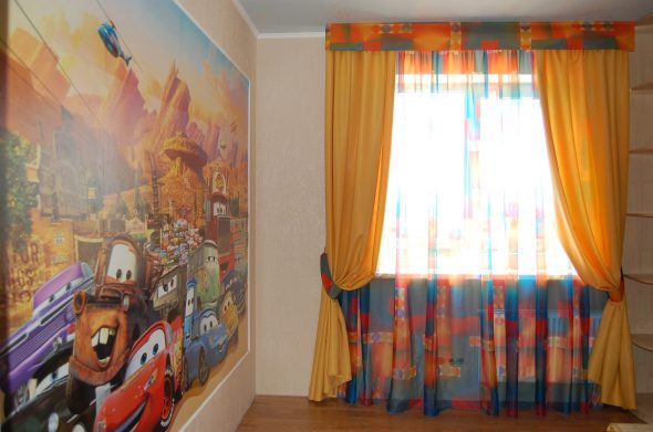 Tende per la cameretta di un bambino
