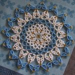 foto di decorazioni per tovaglioli con perline