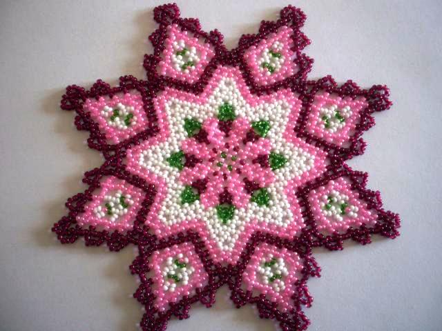 idee per decorazioni con tovaglioli di perline