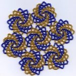 idee per decorazioni con tovaglioli con perline