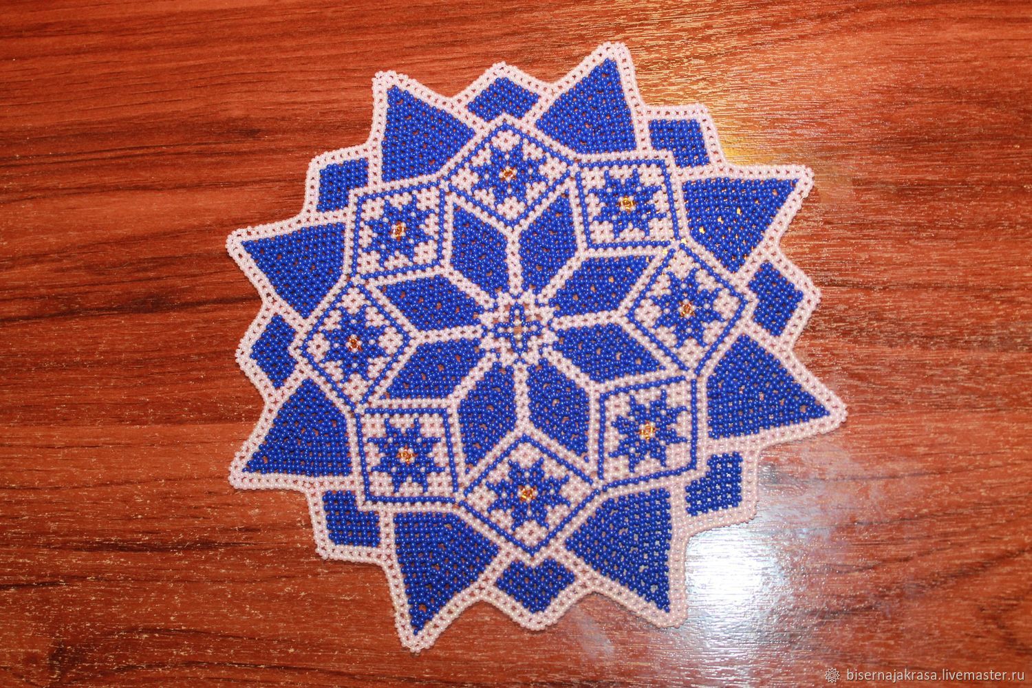 idee per tovaglioli con perline