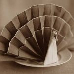 decorazione tovaglioli per apparecchiatura da tavola