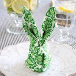 idee fotografiche per apparecchiare la tavola con tovaglioli origami