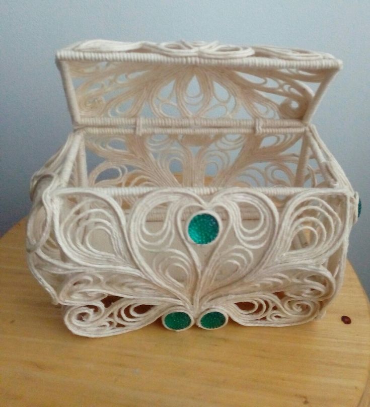 design della scatola di iuta