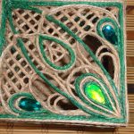 idee per decorazioni con scatole di iuta