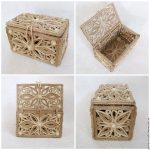 Idee di design fai da te per scatole di iuta