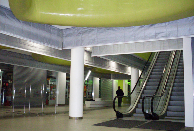 foto di progettazione della tenda tagliafuoco