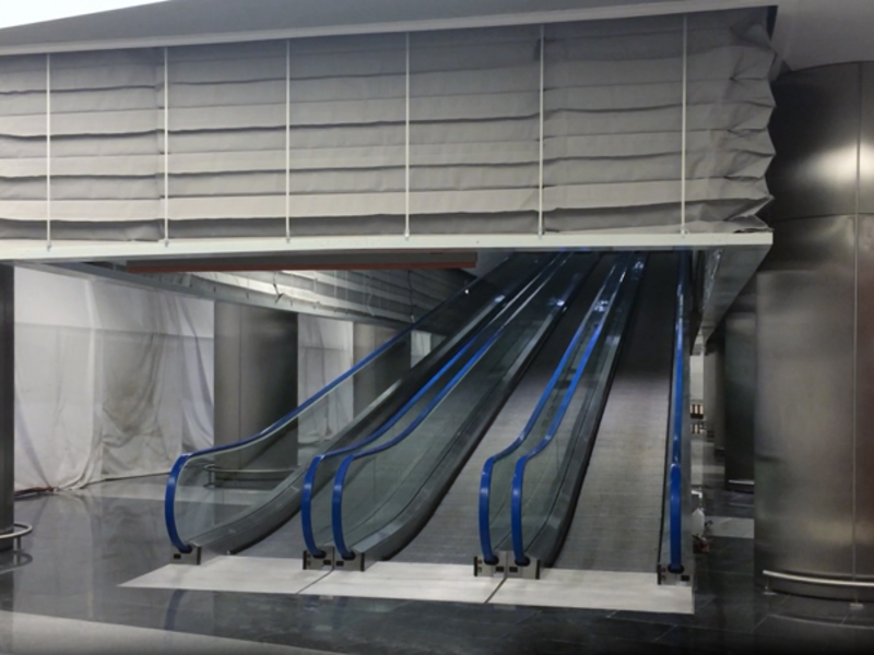 foto di progettazione della tenda tagliafuoco