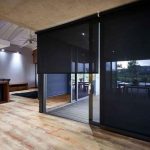 Vetrate panoramiche di una casa privata