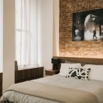 idee per tende corte sul davanzale della camera da letto opzioni