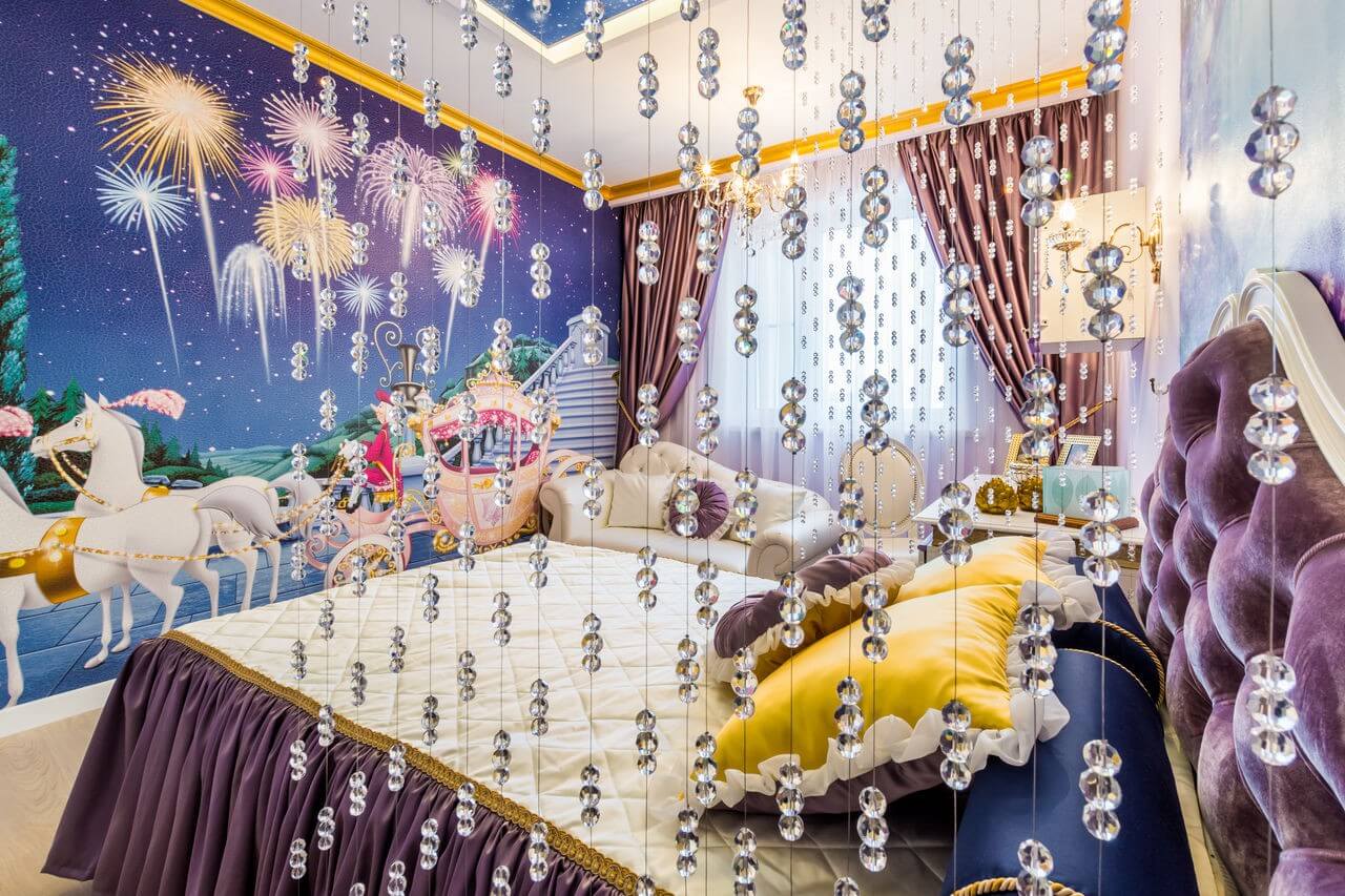 foto di decorazioni per tende di perline