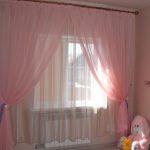 foto di design di tende in voile