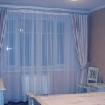 foto di tende in voile per interni