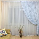 tende in voile con drappeggi