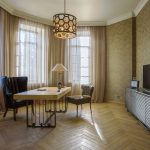 tende sul design della cornice del soffitto