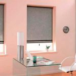 idee per tende a rullo con azionamento elettrico per interni
