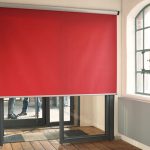 Tende a rullo elettriche rosse