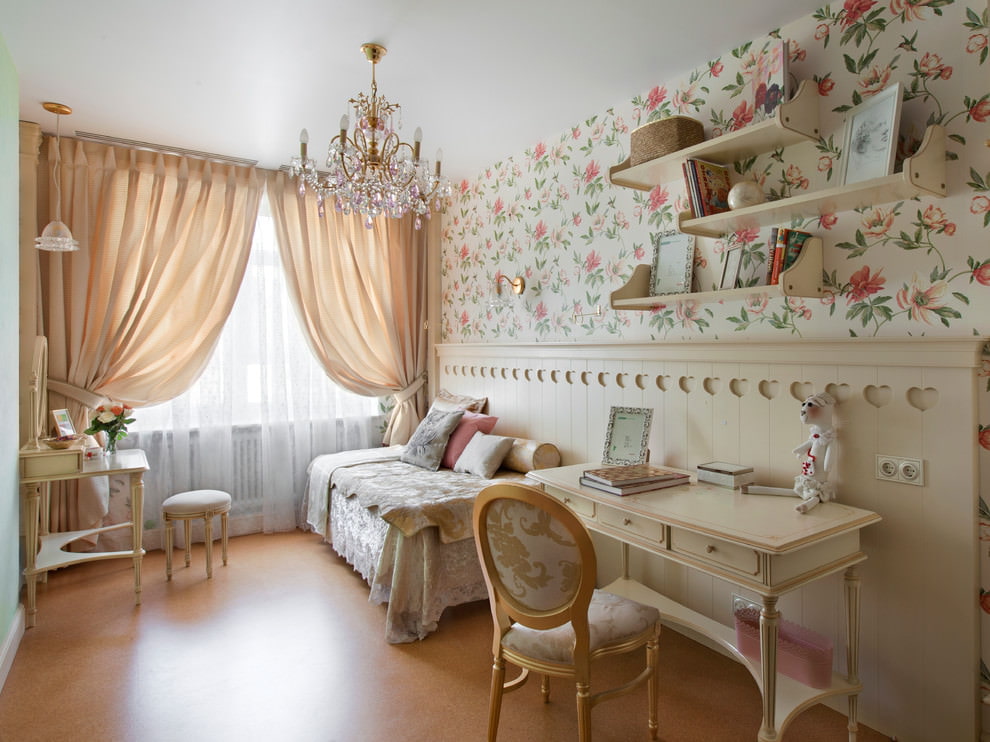 tende classiche moderne nella cameretta dei bambini