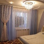 Soffitto a più livelli all'interno della camera da letto