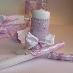 foto di decorazioni con candele per matrimonio