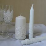 idee di design per candele nuziali