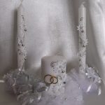 decorazioni fotografiche con candele per matrimonio