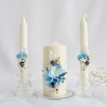 idee di design per candele da matrimonio