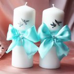 Candele per matrimonio fai da te