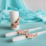 decorazioni fotografiche con candele per matrimonio
