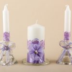 opzioni per foto di candele nuziali