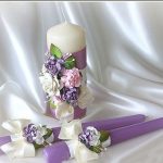 idee di design per candele da matrimonio