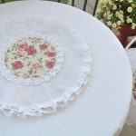 decorazione di tovaglioli in tessuto