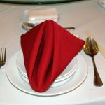 idee di decorazioni fai da te con tovaglioli in tessuto