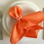 idee per decorazioni fai da te con tovaglioli in tessuto