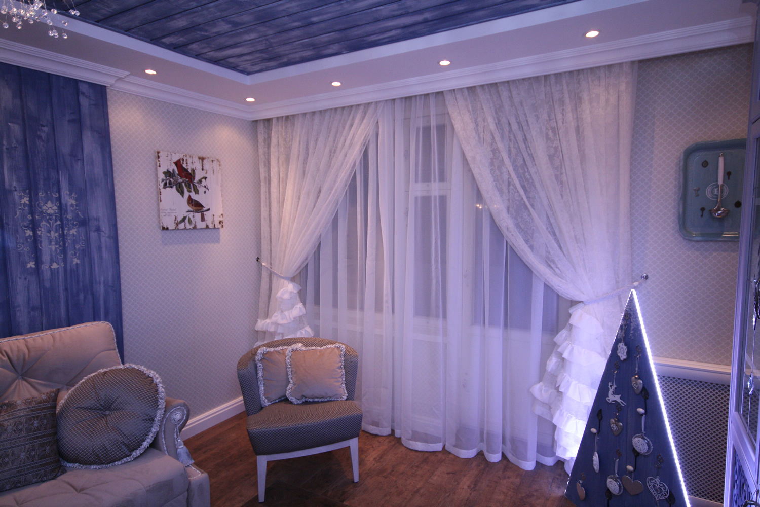 tulle di organza all'interno