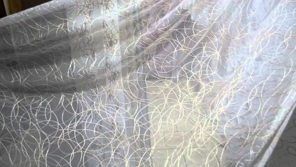 Tulle realizzato in tessuti delicati