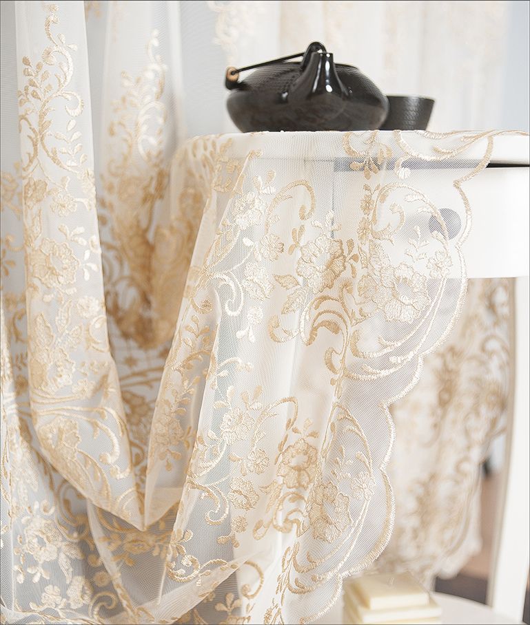 idee per foto di interni con rete in tulle
