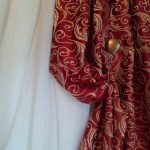 foto di design di tende jacquard
