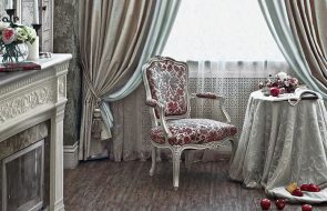 idee per tende jacquard